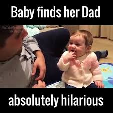 Baby Laughing At Dad Saying Four Poos Video Dailymotion