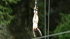 RAW: Naked bungee jump | CBC.ca