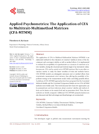 J4 2018 versiya 10 pamyat 16gb renki gara arassa karopka bar bir kemi steklo calysylan tel gaty gowy isleya gyzanok donanok zaryad internet gaty j4 2018. Pdf Applied Psychometrics The Application Of Cfa To Multitrait Multimethod Matrices Cfa Mtmm