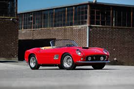 Dressed with a bodywork that is widely considered pinin farina's greatest masterpiece (constructed by scaglietti), the 250gt swb's engine was. 1961 Ferrari 250 Gt California Swb Spider Fortune