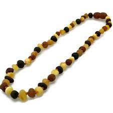 Raw Baltic Amber Teething Necklace For Babies 11 12 5 Baltic Essentials