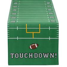 Design Imports Touchdown Table Runner Wayfair 33 Printed Table Runner Design Imports Green Table Runner