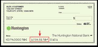 Your bank statements contain your personal account information so it's important to keep them as secure as possible. How To Read A Check Read Numbers On A Check Huntington Bank