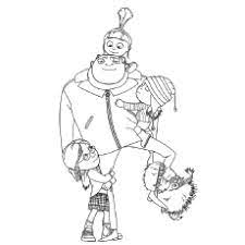 In this amazing despicable me 2 coloring page, you can meet the characters margo, edith and agnes. Top 35 Despicable Me 2 Coloring Pages For Your Naughty Kids
