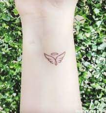 It's not that much to look at really as far as the design is concerned but what it lacks in. 44 New Ideas For Tattoo Designs Minimalist Tat Tattoo Small Tattoos Small Angel Tattoo Tattoos For Women