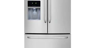 Frigidaire 26 7 Cu Ft French Door Refrigerator In Stainless St Stainless Steel French Door Refrigerator Stainless Steel Refrigerator French Door Refrigerator