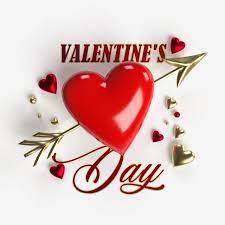 Happy Valentines Day Graphic With Red And Golden Hearts Isolated On Transparent Background Balloon Surprise Creative Png Transparent Clipart Image And Psd Fi Happy Valentines Day Card Happy Valentines Day Images
