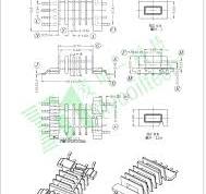 Bobbins | EM15 High Frequency Flyback Transformer SMD Bobbin ...