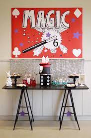 If the rest of your decor is on the simple side, then this project is perfect to add personality to your room. Kara S Party Ideas Magical Magic Party Ideas Planning Idea Supplies Magician Decor Cake