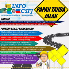 Sebenarnya setiap perbezaan papan tanda itu ada maksud tersendiri yang dicipta untuk memudahkan pemanduan kita sebagai pengguna jalan raya. P Jabatan Kerja Raya Malaysia Public Works Department Facebook