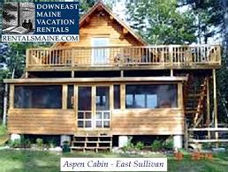 Downeast Maine Vacation Rentals Maine Vacation Rentals Cabin Cabin Rentals