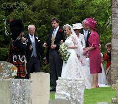 Wedding Of Emily Mccorquodale Daughter Of Diana S Elder Sister Lady Sarah Bride Bride Photo Royal Weddings