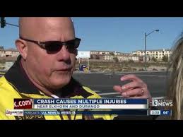 UPDATE: 8-car crash near Durango and Elkhorn