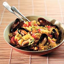 Riz Aux Fruits De Mer Paella Metro