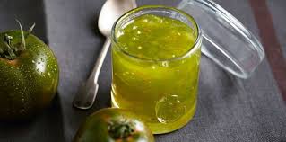 Confiture De Tomates Vertes Au Gingembre Recettes Recette En 2020 Confiture De Tomates Vertes Confiture De Tomates Tomates Vertes