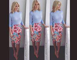 Holly willoughby always put her best fashion foot forward. Holly Willoughby S This Morning Wardrobe Celebrity Galleries Pics Express Co Uk Holly Willoughby Outfits Work Outfits Women Professional Outfits
