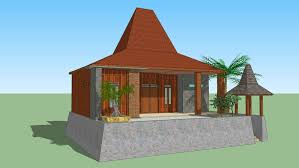 Desain rumah jawa joglo dengan fasilitas modern dengan desain rumah jawa ini, maka kita bisa kombinasikan dengan beberapa fasilitas modern yang ada. Rumah Joglo Minimalis 3d Warehouse