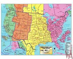 Map of the time zones of the united states and the actual time in the different time zones. Vector Time Zone Map Of Usa With Capital And Cities Whatsanswer Time Zone Map Usa Map Map