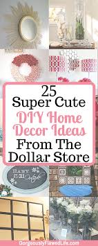 Inexpensive Affordable Cute Diy Home Decor Ideas From The Dollar Store Dollar Store Decor Diy Dollar Store Crafts Dollar Store Diy