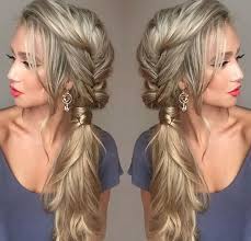 Pin By Abbey Schieffer On Hair Side Ponytail Hairstyles Side Swept Hairstyles Hair Styles