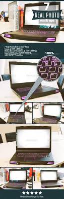 Real Photo Game Notebook Web Screen Mock Up Business Card Mock Up Mockup Photo Games