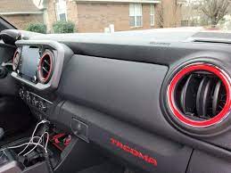 Toyota tacoma accessories with free shipping and easy online ordering from leonard truck accessories. Toyota Tacoma A C Vent Rings Tacoma Accessories Toyota Tacoma Accessories Toyota Tacoma