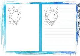 Das layout und seine farbeinstellungen. Briefpapier Fur Kinder Kostenlos Zum Ausdrucken Kreativzauber