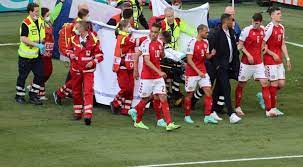 Eriksen did not move as the players and fans appeared visibly worried at the nature of the incident. 97e5lxzpnaakym