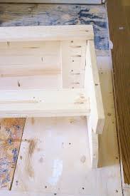 Fancy x farmhouse bench building our own patio table and benches has been an amazing experience. How To Build Your Own Diy Farmhouse Style Bench Making It In The Mountains