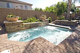 Imagine how can differ your backyard with small inground pool from the ordinary one. Small Backyard Pool Design Backyard Design Ideas Small Backyard Inground Pool Design Autoiq Co