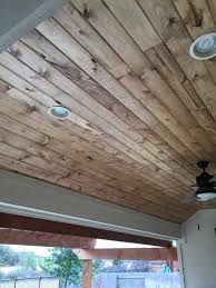 This can be done as a diy project with the help of another person. Tongue And Groove Patio Ceiling Patio Ceiling Ideas Porch Ceiling Ceiling Materials