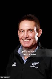 Les Elder, captain of the Black Ferns poses for a portrait during the...  News Photo