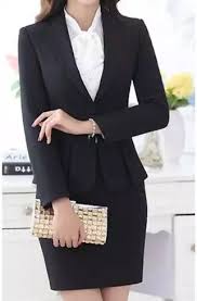 Women Jacket And Skirt 2 Piece Set Office Uniform Skirt Blazer Outfit Plus Size Ladies Mini Skirt Suit Womens Suits Business Suits For Women Womens Skirt Suits