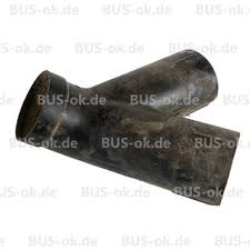 If something is genuine, it is real and exactly what it appears to be: Type2 Bay Genuine Vw Plastic Fresh Air Centre Tube Used 8 72 7 79 16 10