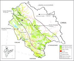 Physiographic Zones of Himachal Pradesh