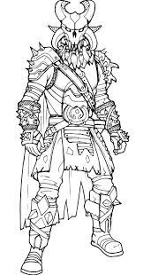 Coloriage Fortnite Omega