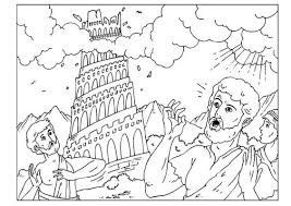 Tower Of Babel Coloring Pages Best Coloring Pages For Kids Bible Coloring Pages Coloring Pages Tower Of Babel
