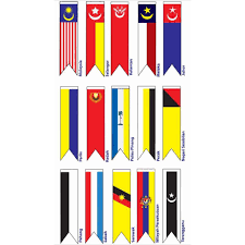 Bahagian tiga segi yang berwarna merah bermakna rakyat. Bendera Negeri Sembilan 2 X8 Shopee Malaysia