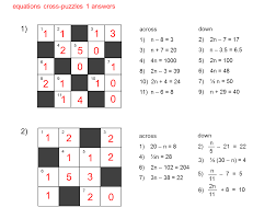 This download includes 12 printable puzzles. Median Don Steward Mathematics Teaching Linear Equations Cross Puzzles