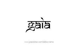 Gaia Mythology Name Tattoo Designs Page 3 Of 5 Tattoos With Names