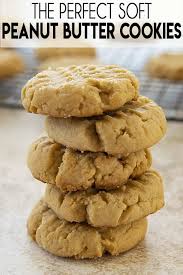 Peanut Butter Cookies The Salty Marshmallow Recipe Butter Cookies Easy Easy Peanut Butter Soft Peanut Butter Cookies