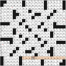 New york times crossword solver is a website where you can find the daily answers for one of the most popular puzzles around. Sunday March 8 2020 Diary Of A Crossword Fiend