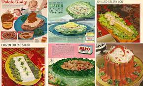 Beef wellington will always seem like the height of sophistication to me because i remember my mom making beef wellington for a fancy dinner party i wasn't invited to as a child. Adverts From The 1950s Reveal Stomach Churning Dinner Party Recipes Including Celery Desserts Daily Mail Online