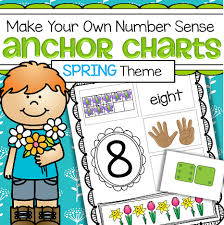 Spring Numbers 1 10 Make Your Own Anchor Charts