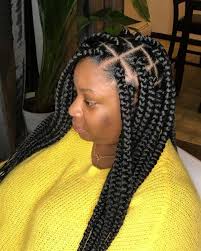 Extra jumbo box braids products used: 18 Hottest Jumbo Box Braids Hairstyles To Inspire You Box Braids Hairstyles Box Braids Hairstyles For Black Women Hair Styles