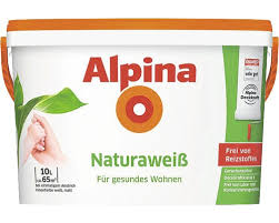 Alpina Naturaweiss Wandfarbe 10 L Bei Hornbach Kaufen