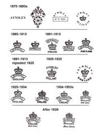 Aynsley Backstamps Jpg 336 448 Aynsley Bone China Pottery Makers Pottery Marks