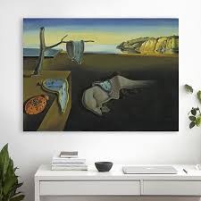 Также её называют «течение времени». Kartina Salvador Dali Postoyanstvo Pamyati