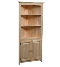 Check spelling or type a new query. Solid Pine 2 Door Corner Cabinet Unfinished