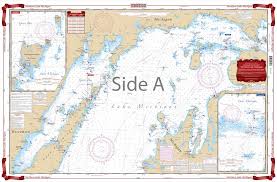Northern Lake Michigan Navigation Chart 72